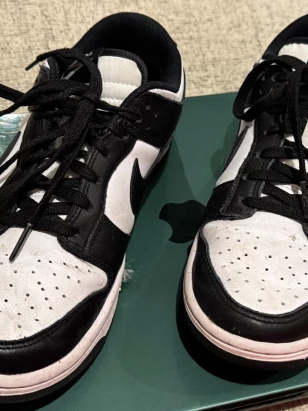 Nike Dunk Low Panda Black White Women 7